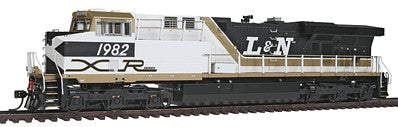 Intermountain Railway 49765S HO Scale Famous Image Collector Series GE ES44AC - Tsunami Sound & DCC Equipped -- Louisville & Nashville (Fantasy XR Scheme; gold gray, white)