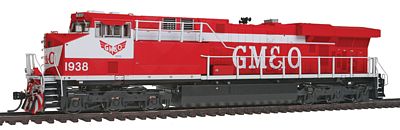Intermountain Railway 49768 HO Scale Famous Image Collector Series Diesel GE ES44AC - Standard DC -- Gulf, Mobile & Ohio (Fantasy Scheme, red, white)