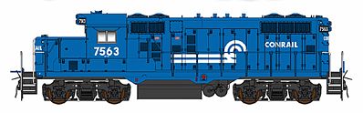Intermountain Railway 49807 HO Scale Paducah GP10 w/DCC -- Conrail (blue, white)