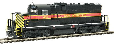 Intermountain Railway 49808S HO Scale Paducah GP10 w/LokSound & DCC -- Iowa Interstate (black, red, yellow)