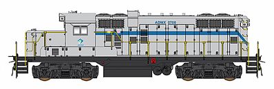 Intermountain Railway 49809 HO Scale Paducah GP10 w/DCC -- Archer-Daniels-Midland (gray, blue)