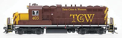 Intermountain Railway 49813S HO Scale Paducah GP10 w/LokSound & DCC -- Twin Cities & Western (maroon, yellow)