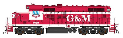 Intermountain Railway 49818S HO Scale Paducah GP10 w/LokSound & DCC -- Gulf & Mississippi (red, white)