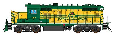 Intermountain Railway 49822S HO Scale Paducah GP10 w/LokSound & DCC -- Central Kansas Railway (Ex-Carlton Trail CTRW, yellow, green)