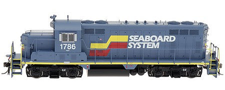 Intermountain Railway 49825 HO Scale GP16 w/DCC -- Seaboard System (gray, yellow, red)