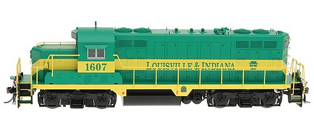 Intermountain Railway 49832 HO Scale GP16 w/DCC -- Louisville & Indiana (green, yellow)