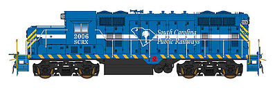 Intermountain Railway 49836 HO Scale GP16 w/DCC -- South Carolina Public Railways (blue, white)
