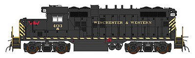 Intermountain Railway 4987002S HO Scale Paducah GP10 w/LokSound & DCC -- Winchester & Western #403 w/Ditch Lights (black, yellow)