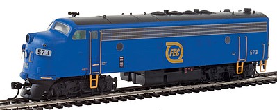 Intermountain Railway 49905S HO Scale EMD FP7 Phase I w/LokSound & DCC -- Florida East Coast (blue, yellow, Hurricane Logo)