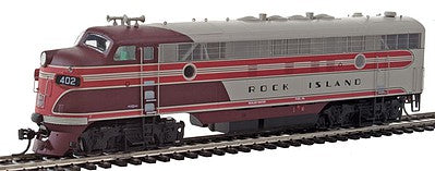 Intermountain Railway 49913S HO Scale EMD FP7 Phase I w/LokSound & DCC -- Rock Island (As-Delivered, silver, maroon, gray, red)