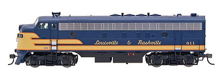 Intermountain Railway 49931 HO Scale EMD FP7 Phase I w/DCC -- Louisville & Nashville (blue, cream)