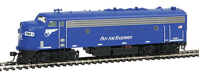 Intermountain Railway 49979 HO Scale EMD FP9 - Standard DC -- Pan Am Railways (blue, silver, white)