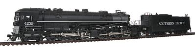 Intermountain Railway 59042 HO Scale Steam AC-10 4-8-8-2 Cab-Forward - Standard DC -- Southern Pacific #4239 (black, silver, Large Lettering)