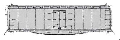 Intermountain Railway 61199 N Scale Santa Fe Reefer -- Undecorated