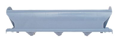 Intermountain Railway 62098 N Scale ACF 4650 Cubic Foot 3-Bay Covered Hopper - Kit -- Undecorated w/Round Hatches