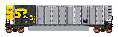 Intermountain Railway 6401009 N Scale 14-Panel Coalporter(R) Coal Gondola - Ready to Run - Value Line -- Somerset Railroad SOM (aluminum, yellow, black)