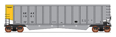 Intermountain Railway 6402008 N Scale Trinity Aluminator(R) Coal Gondola - Ready to Run - Value Line -- Transcisco Leading GEAX (aluminum, yellow)