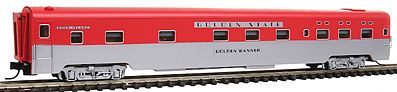 Intermountain Railway 6554 N Scale Pullman-Standard 6-6-4 Sleeper - Ready to Run -- Rock Island (Golden State Scheme, red, silver)