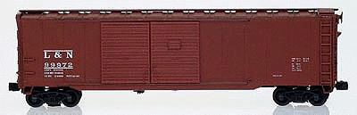 Intermountain Railway 65615 N Scale AAR 50' Standard Double-Door Boxcar - Ready to Run -- Louisville & Nashville (Boxcar Red w/white lettering)