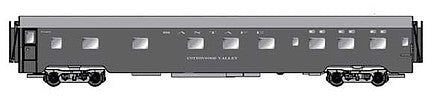 Intermountain Railway 6564 N Scale Pullman-Standard 6-6-4 Sleeper - Ready to Run -- Santa Fe (all gray)
