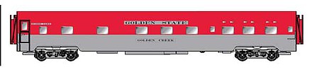 Intermountain Railway 6565 N Scale Pullman-Standard 6-6-4 Sleeper - Ready to Run -- Southern Pacific (Golden State Late Scheme, red, silver)