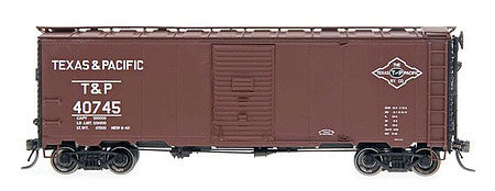 Intermountain Railway 65717 N Scale 1937 AAR 40' Boxcar - Ready to Run -- Texas & Pacific (Boxcar Red)