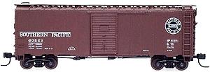 Intermountain Railway 66013 N Scale 40' 12-Panel Boxcar - Ready to Run -- Southern Pacific (Boxcar Red, black Lines Logo)
