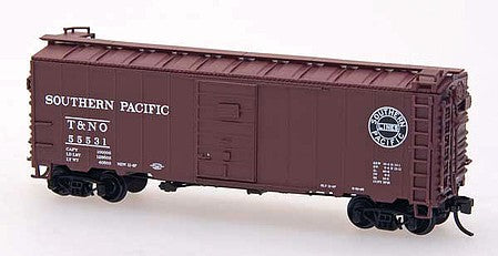Intermountain Railway 66014 N Scale 40' 12-Panel Boxcar - Ready to Run -- Southern Pacific (Boxcar Red, Texas & New Orleans Reporting Marks)