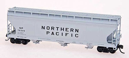 Intermountain Railway 67067 N Scale ACF 4650 Cubic Foot 3-Bay Covered Hopper - Ready to Run -- Northern Pacific