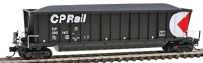 Intermountain Railway 67101 N Scale Bathtub Coal Gondola - Ready to Run -- Canadian Pacific (black, white, red, Multimark Logo)