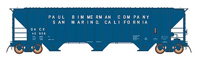 Intermountain Railway 672217 N Scale 4785 PS2-CD Covered Hopper Early Version - Ready to Run -- Paul Bimmerman GACX (blue)