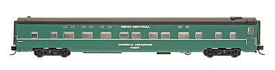Intermountain Railway 6815 N Scale Pullman-Standard 4-4-2 Sleeper - Ready to Run - Centralia Car Shops -- Penn Central (Jade Green, black, white)
