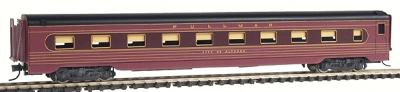 Intermountain Railway 6880 N Scale Pullman-Standard 18 Room Roomette - Assembled Centralia Car Shops Model -- Pennsylvania Railroad "Fleet of Modernism" Scheme