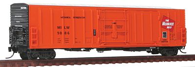 Intermountain Railway 68815 N Scale R-70-20 Mechanical Reefer - Ready to Run -- Milwaukee Road (orange, white, red)