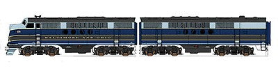 Intermountain Railway 69006D N Scale EMD FT A-B Set w/DCC -- Baltimore & Ohio (blue, gray, black)