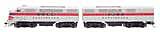 Intermountain Railway 69007 N Scale Regal Line EMD Diesel FT A-B Set Powered - Assembled -- Chicago, Burlington & Quincy (gray, red) (CANCELLED)