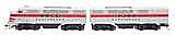 Intermountain Railway 69007D N Scale EMD FT A-B Set w/DCC -- Chicago, Burlington & Quincy (gray, red)