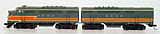 Intermountain Railway 69017 N Scale EMD FT A-B Set - Standard DC -- Milwaukee Road (As-Delivered, orange, gray)