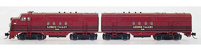 Intermountain Railway 69020S N Scale EMD FT A-B Set w/LokSound & DCC -- Lehigh Valley (Cornell Red, black)