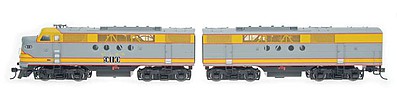 Intermountain Railway 69032S N Scale EMD FT A-B Set w/LokSound & DCC -- Cotton Belt SSW (Early gray, yellow)