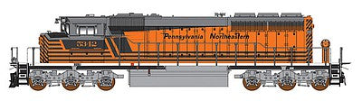 Intermountain Railway 69308S N Scale EMD/GMDD SD40-2W No Dynamic Brakes w/LokSound & DCC -- Pennsylvania Northeastern (orange, black, gray)