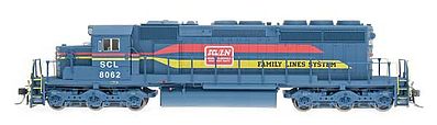 Intermountain Railway 69328 N Scale EMD SD40-2 - Standard DC -- Family Lines/SCL (gray, red, yellow)