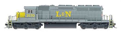 Intermountain Railway 69329 N Scale EMD SD40-2 - Standard DC -- Louisville & Nashville (gray, yellow)