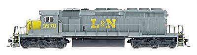 Intermountain Railway 69329D N Scale EMD SD40-2 w/DCC -- Louisville & Nashville (gray, yellow)