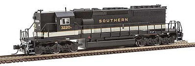 Intermountain Railway 69341 N Scale EMD SD40-2 High Hood - Standard DC -- Southern Railway (Tuxedo, black, white, gold)