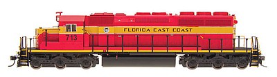 Intermountain Railway 69349S N Scale EMD SD40-2 w/LokSound & DCC -- Florida East Coast (Heritage, red, yellow)