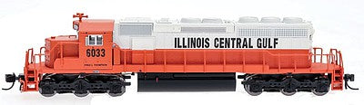 Intermountain Railway 69354D N Scale EMD SD40-2 w/DCC -- Illinois Central Gulf (white, orange)
