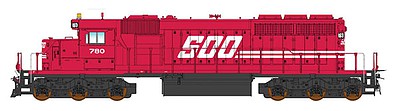 Intermountain Railway 69373D N Scale EMD SD40-2 w/DCC -- Soo Line (red, white, Parallelogram Logo)