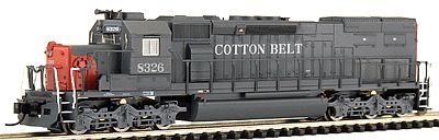 Intermountain Railway 69422 N Scale EMD SD40T-2 Tunnel Motor Snoot - Standard DC -- Cotton Belt SSW (gray, red)