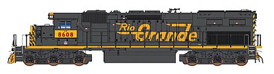 Intermountain Railway 69424S N Scale EMD SD40T-2 Tunnel Motor w/LokSound & DCC -- Union Pacific (ex-DRGW Patch, black, Aspen Gold, Armour Yellow Patch)
